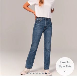 90s Ultra High Rise Straight Jeans